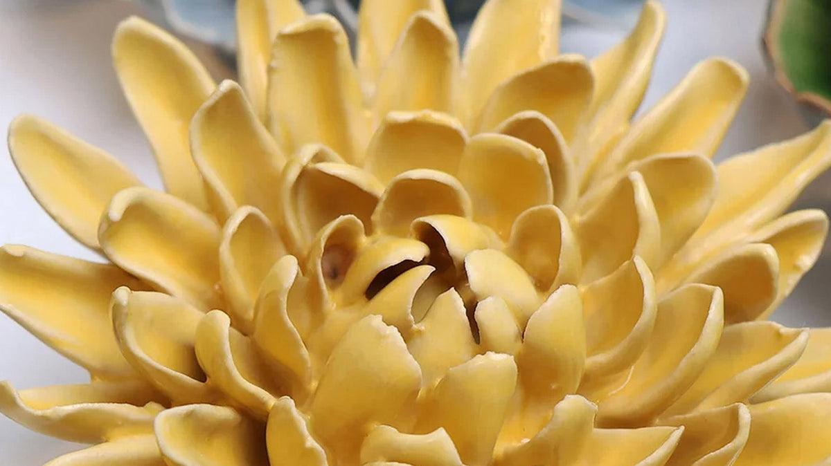 November Birth Flower: The Chrysanthemum - Chive Ceramics