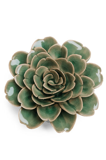 Jungle Green Tea - Rose - handmade by Chive Studio Toronto