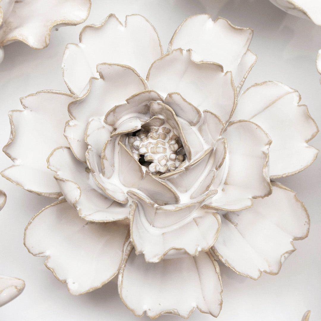 Ivory Rose - Chive Ceramics Studio - Ceramic Flowers - Chive Ceramics Studio