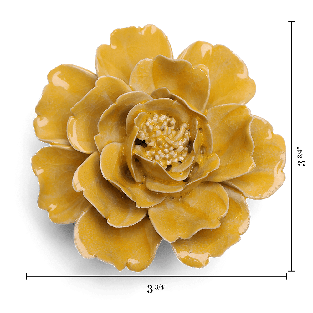 June Birth Flower - Rose - Chive Ceramics Studio - Ceramic Flowers - Chive Ceramics Studio