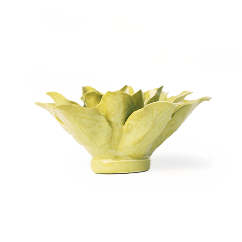 Chartreuse Tiger Lily - Chive Ceramics Studio - Ceramic Flowers - Chive Ceramics Studio
