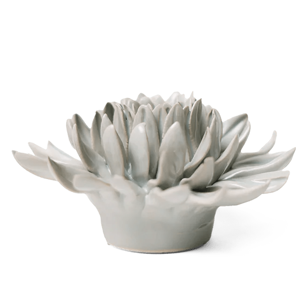 EG02 Panache Green Spider Mum - Chive Ceramics Studio - Ceramic Flowers - Chive Ceramics Studio