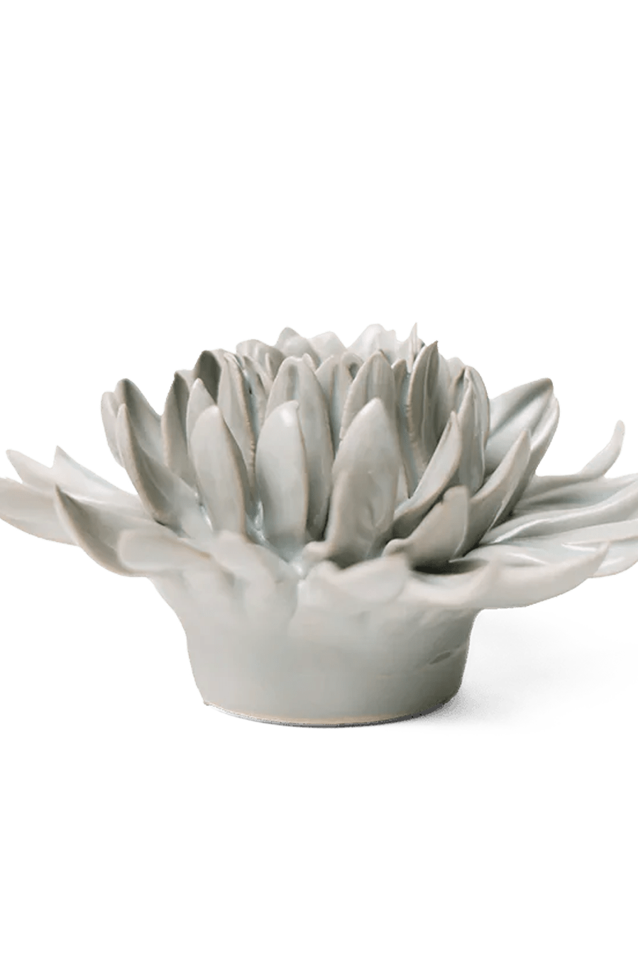 EG02 Panache Green Spider Mum - Chive Ceramics Studio - Ceramic Flowers - Chive Ceramics Studio