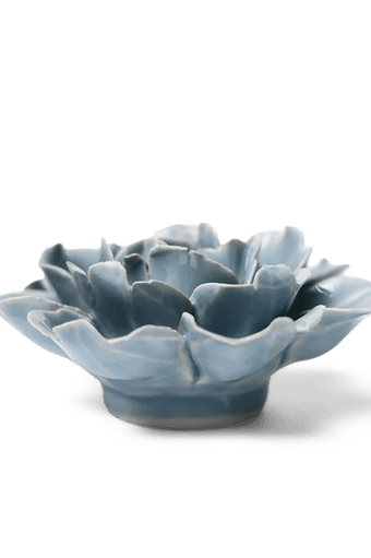 EG08 Pastel Blue Rose - Chive Ceramics Studio - Ceramic Flowers - Chive Ceramics Studio