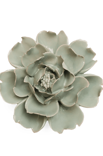 EG09 Pistachio Green Rose - Chive Ceramics Studio - Ceramic Flowers - Chive Ceramics Studio