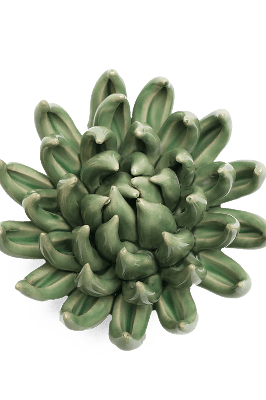 EG14 Jade Green Succulent - Chive Ceramics Studio - Ceramic Flowers - Chive Ceramics Studio