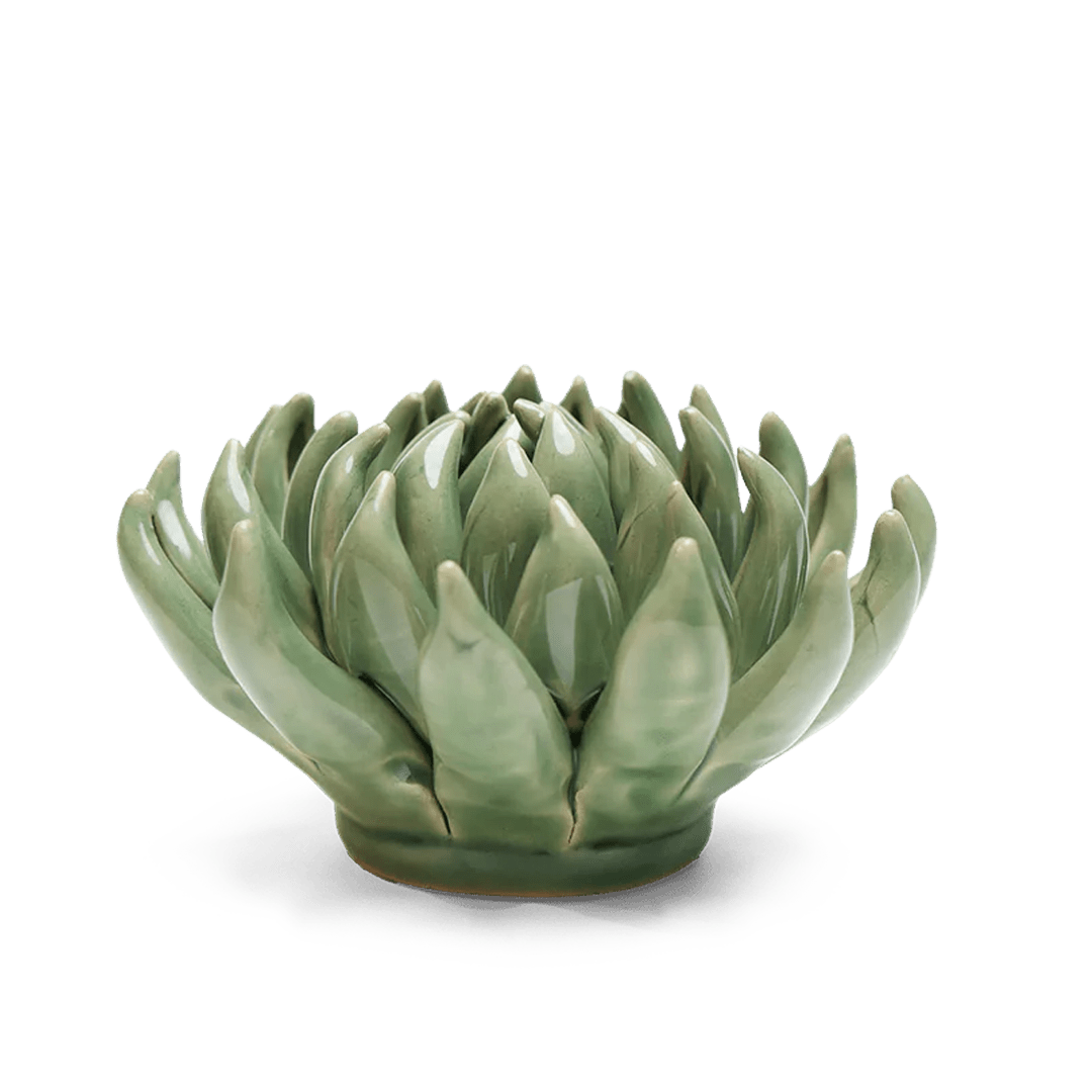 EG14 Jade Green Succulent - Chive Ceramics Studio - Ceramic Flowers - Chive Ceramics Studio