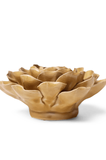 EG16 Caramel Charm Peony - Chive Ceramics Studio - Ceramic Flowers - Chive Ceramics Studio