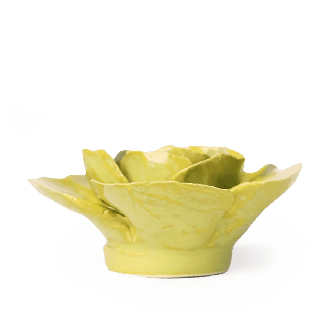 EG25 Peridot Stargazer Lily - Chive Ceramics Studio - Ceramic Flowers - Chive Ceramics Studio