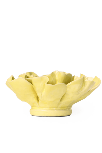 EG26 Lime Yellow Larkspur - Chive Ceramics Studio - Ceramic Flowers - Chive Ceramics Studio