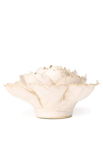 EG31 Ivory English Rose - Chive Ceramics Studio - Ceramic Flowers - Chive Ceramics Studio