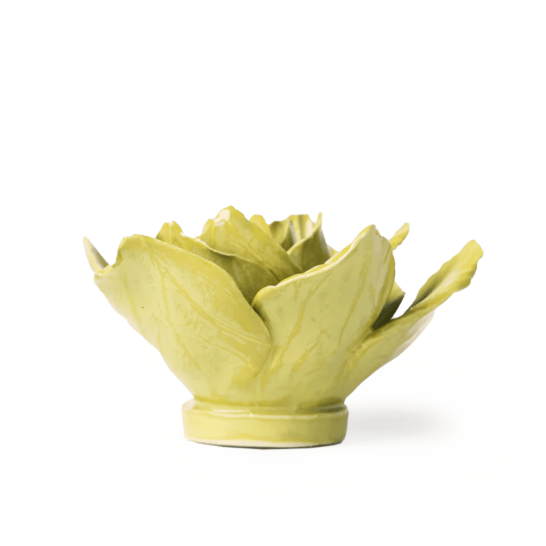 EG33 Chartreuse Gladiolus - Chive Ceramics Studio - Ceramic Flowers - Chive Ceramics Studio