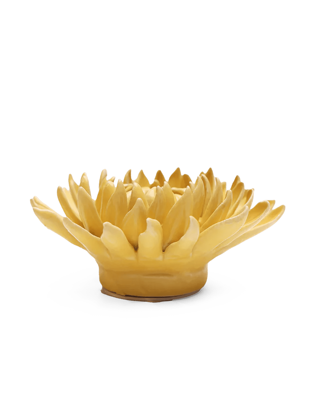 Canary Yellow Sarah Mum - Chive Ceramics Studio - Ceramic Flowers - Chive Ceramics Studio