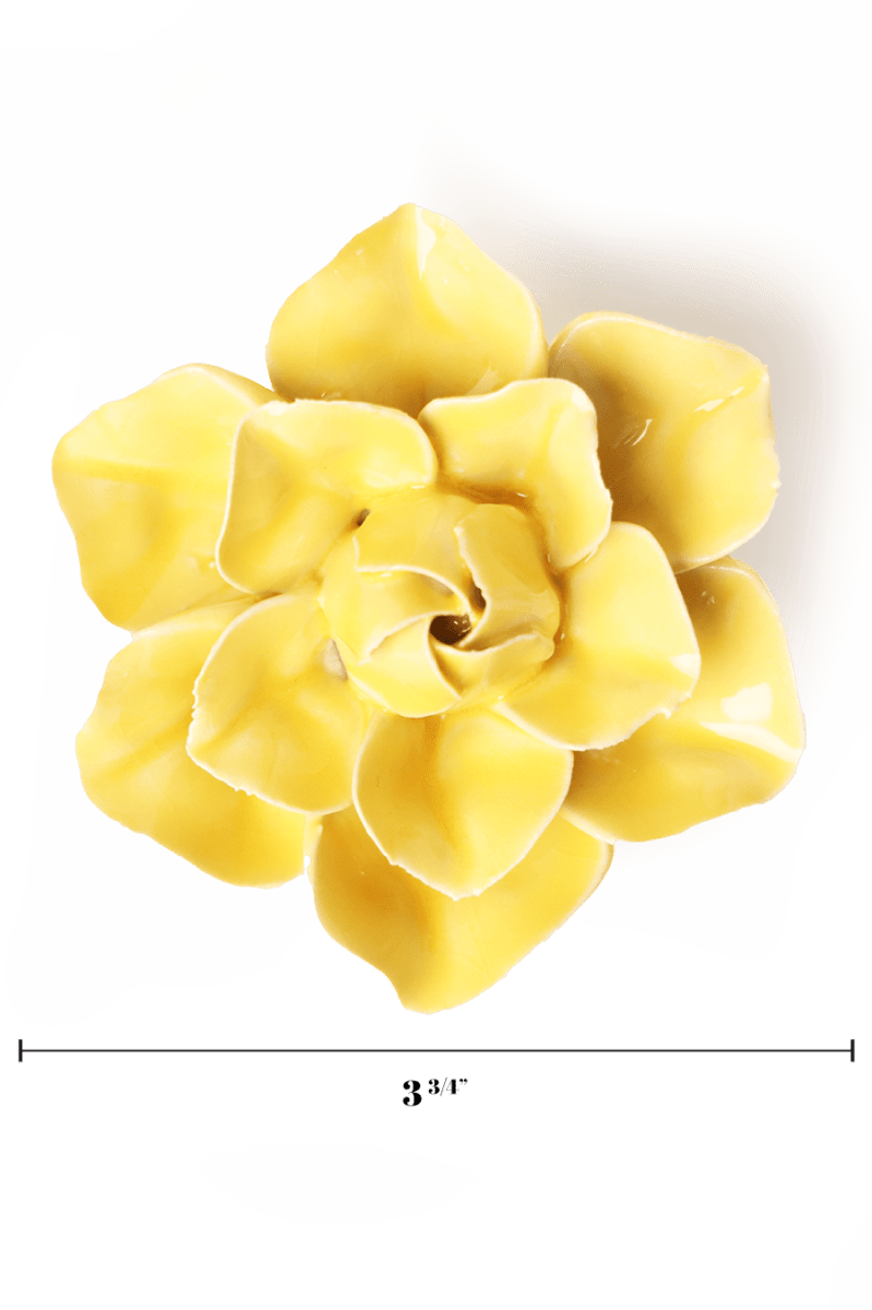 Buttercup Yellow Daffodil - Chive Ceramics Studio - Ceramic Flowers - Chive Ceramics Studio