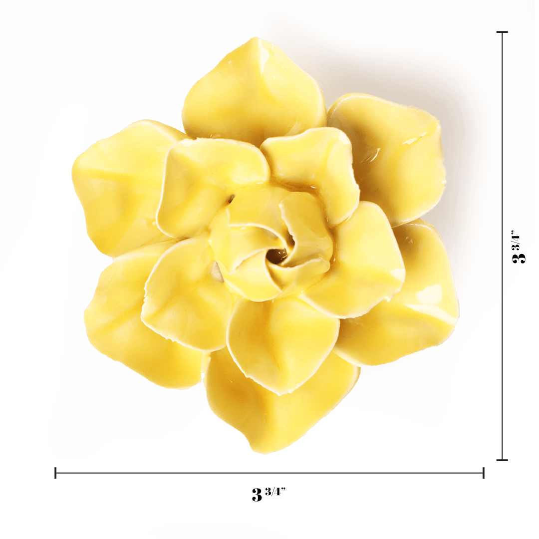 March Birth Flower - Daffodil - Chive Ceramics Studio - Ceramic Flowers - Chive Ceramics Studio