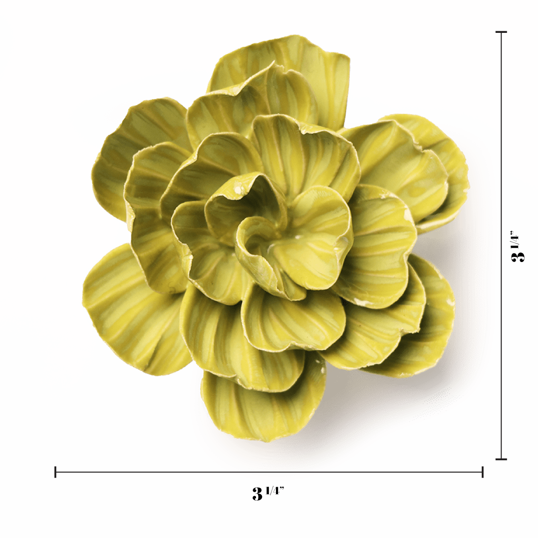 February Birth Flower - Primrose - Chive Ceramics Studio - Ceramic Flowers - Chive Ceramics Studio