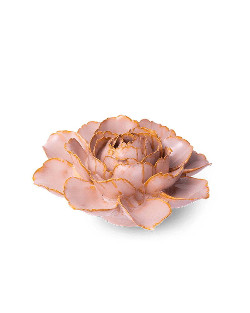 FR01 Rose Pink Camellia - Chive Ceramics Studio - Ceramic Flowers - Chive Ceramics Studio