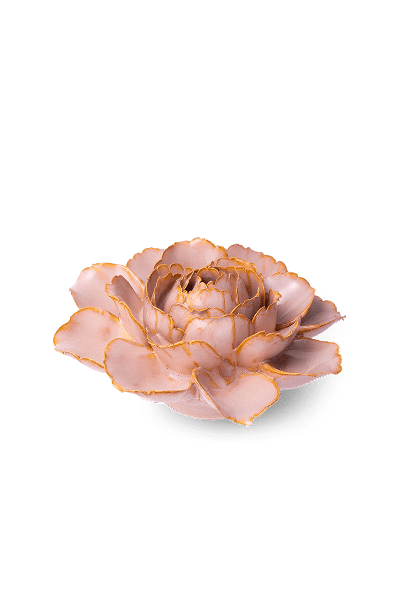 FR01 Rose Pink Camellia - Chive Ceramics Studio - Ceramic Flowers - Chive Ceramics Studio