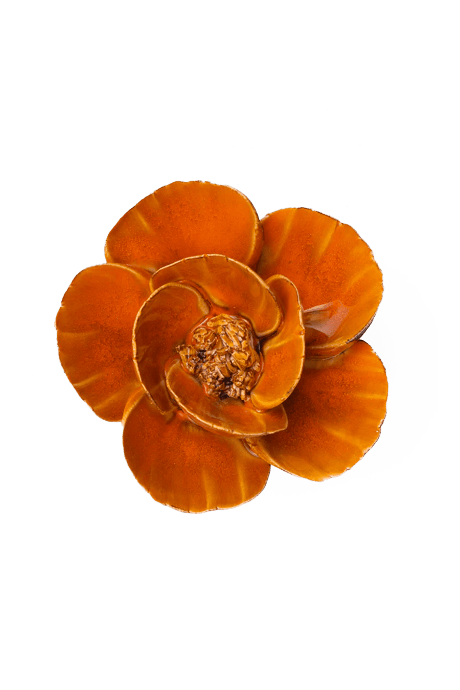 August Birth Flower - Poppy - Chive Ceramics Studio - Ceramic Flowers - Chive Ceramics Studio