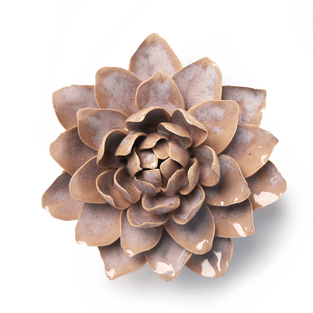 July Birth Flower - Waterlily - Chive Ceramics Studio - Ceramic Flowers - Chive Ceramics Studio