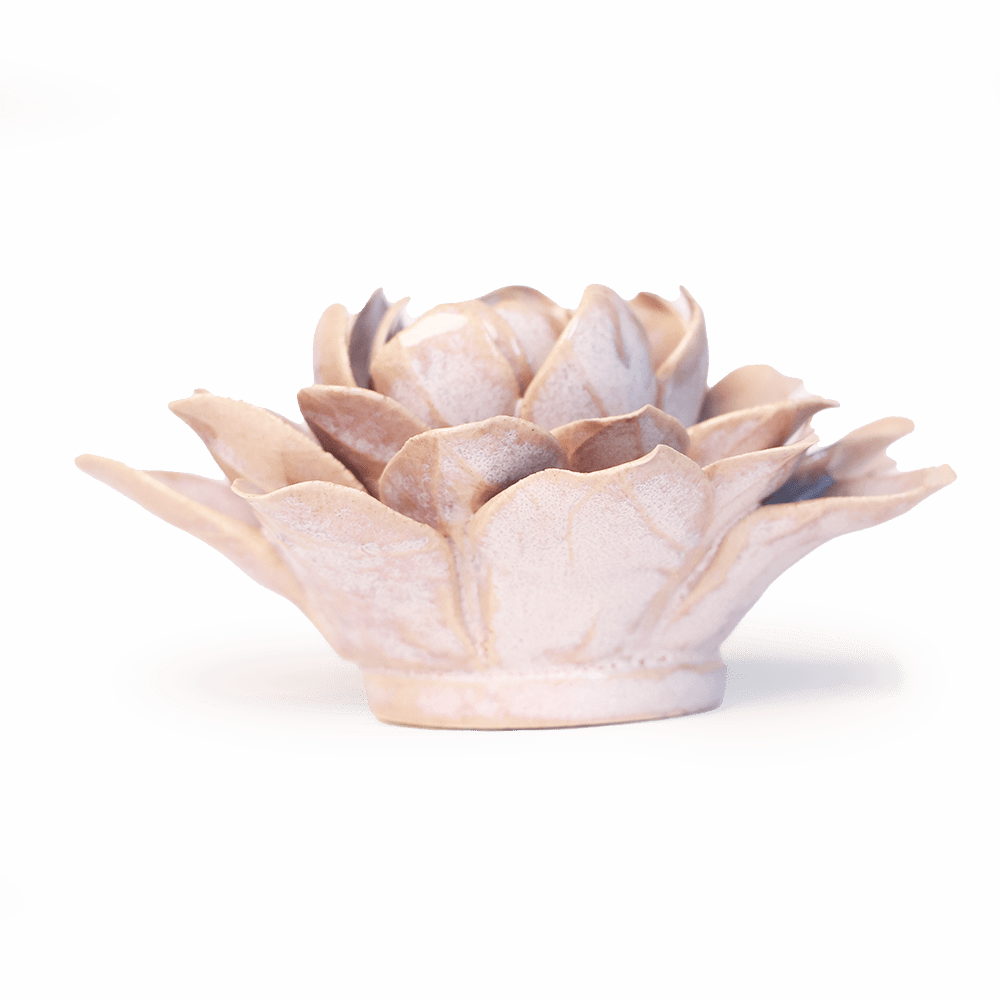 July Birth Flower - Waterlily - Chive Ceramics Studio - Ceramic Flowers - Chive Ceramics Studio