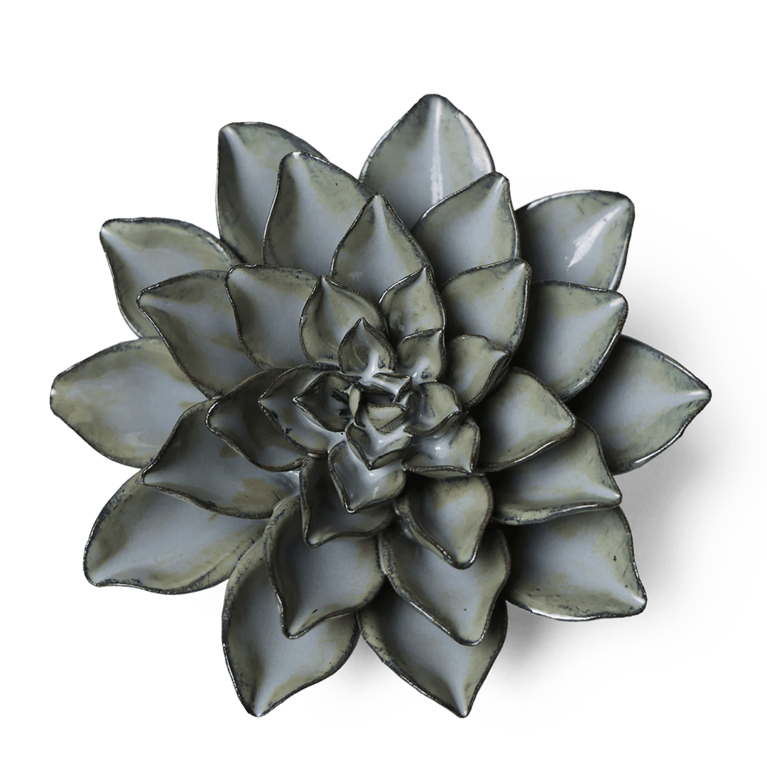 JA01 Grey Goyet Azalea - Chive Ceramics Studio - Ceramic Flowers - Chive Ceramics Studio