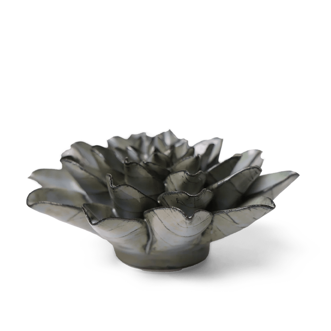 JA01 Grey Goyet Azalea - Chive Ceramics Studio - Ceramic Flowers - Chive Ceramics Studio