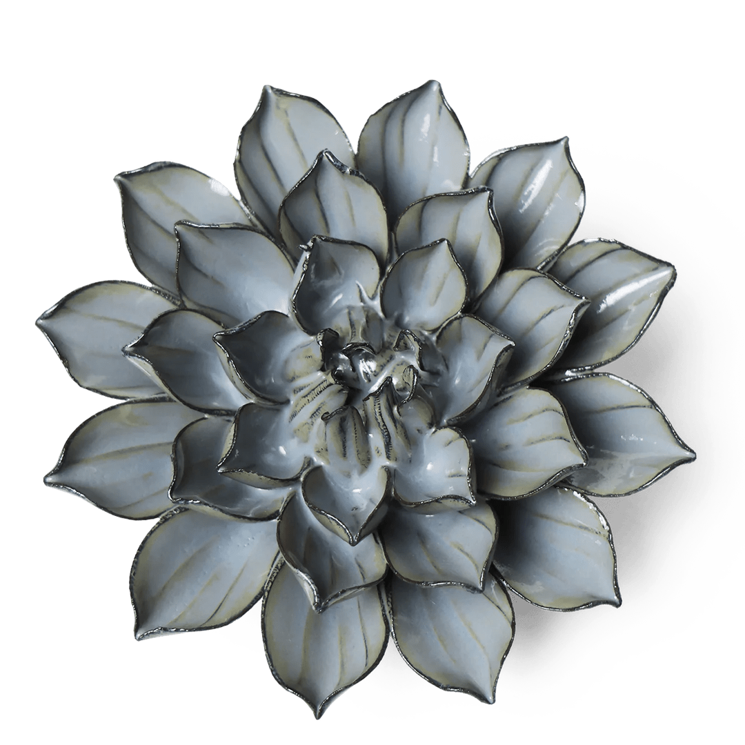 JA03 Grey Green Monch Aster - Chive Ceramics Studio - Ceramic Flowers - Chive Ceramics Studio