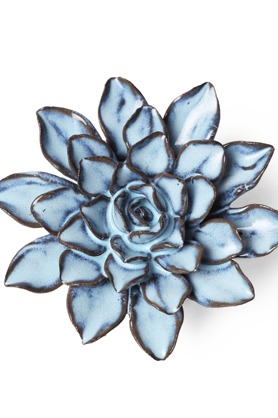JA07 Seasonal Blue Alpine Aster - Chive Ceramics Studio - Ceramic Flowers - Chive Ceramics Studio