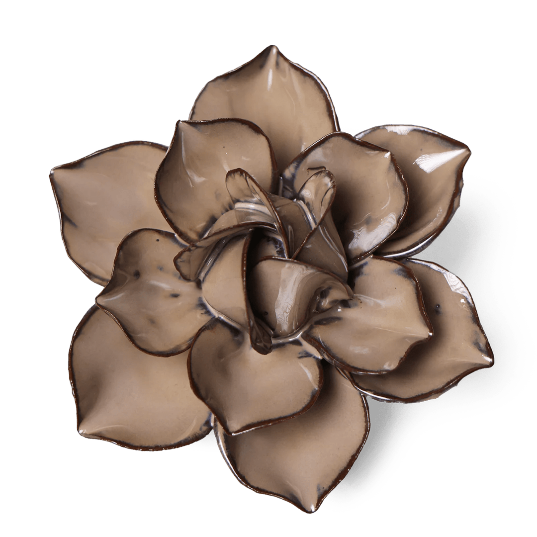 JA18 Latte Daffodil - Chive Ceramics Studio - Ceramic Flowers - Chive Ceramics Studio
