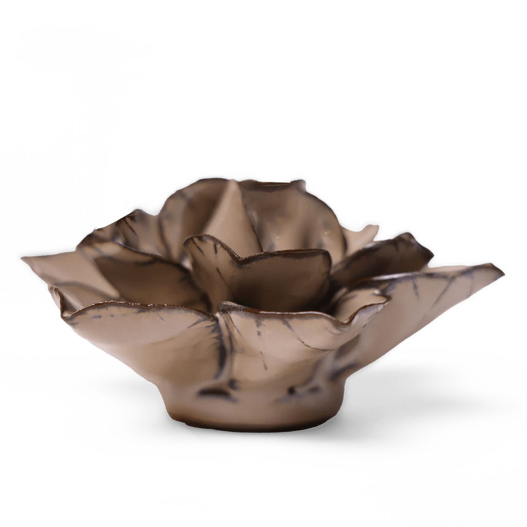 JA18 Latte Daffodil - Chive Ceramics Studio - Ceramic Flowers - Chive Ceramics Studio