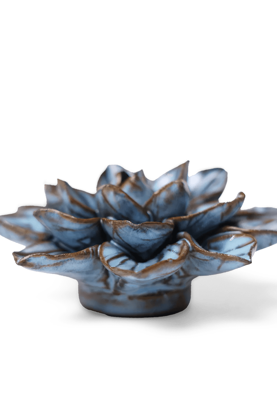 JA23 Seasonal Blue Frikartii Aster - Chive Ceramics Studio - Ceramic Flowers - Chive Ceramics Studio