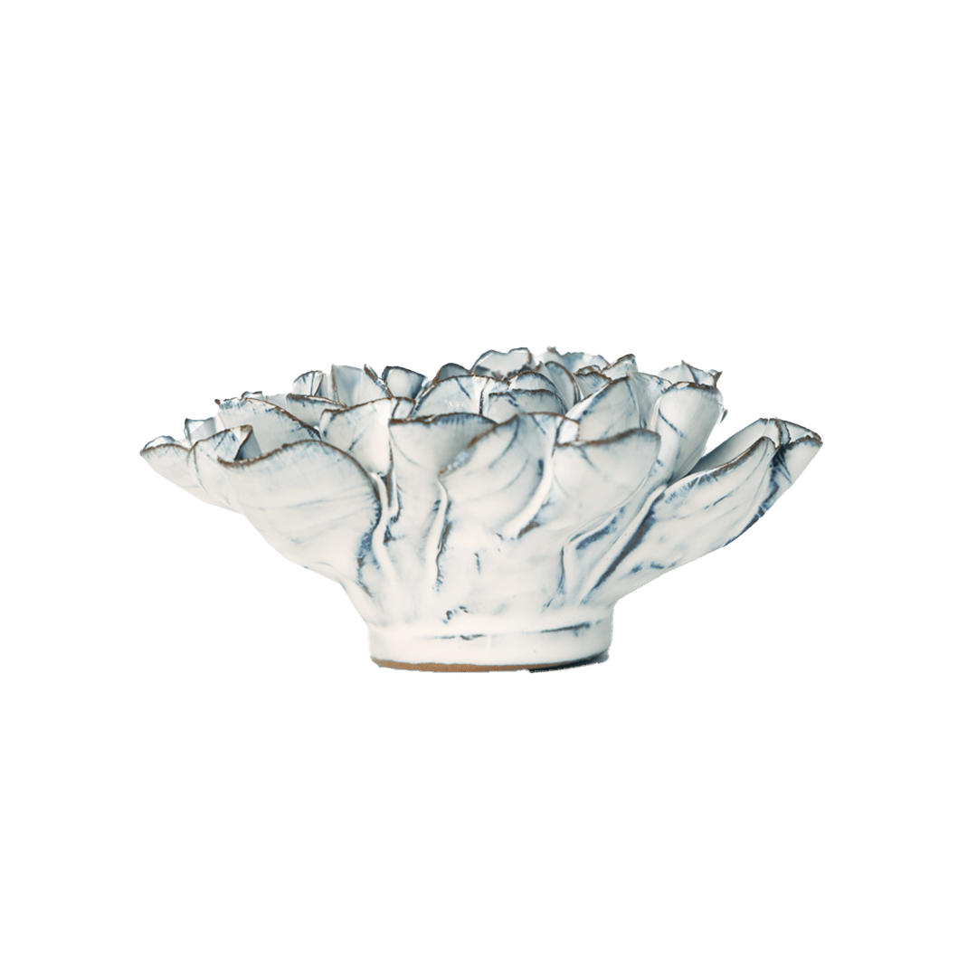 Blue White Hawthorn - Chive Ceramics Studio - Ceramic Flowers - Chive Ceramics Studio