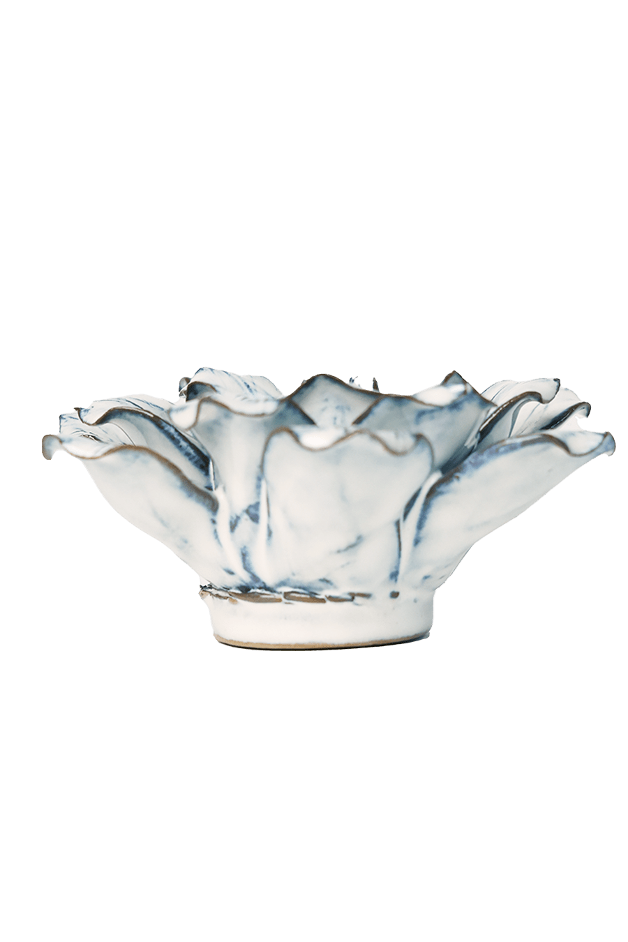 Blue White Cosmos - Chive Ceramics Studio - Ceramic Flowers - Chive Ceramics Studio
