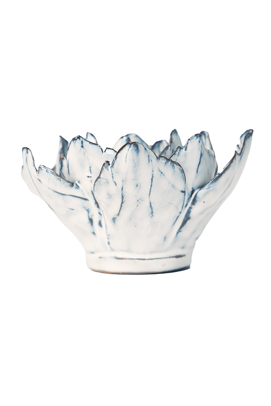 Blue White Purslane - Chive Ceramics Studio - Ceramic Flowers - Chive Ceramics Studio
