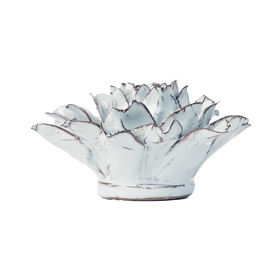 Blue White King Protea - Chive Ceramics Studio - Ceramic Flowers - Chive Ceramics Studio