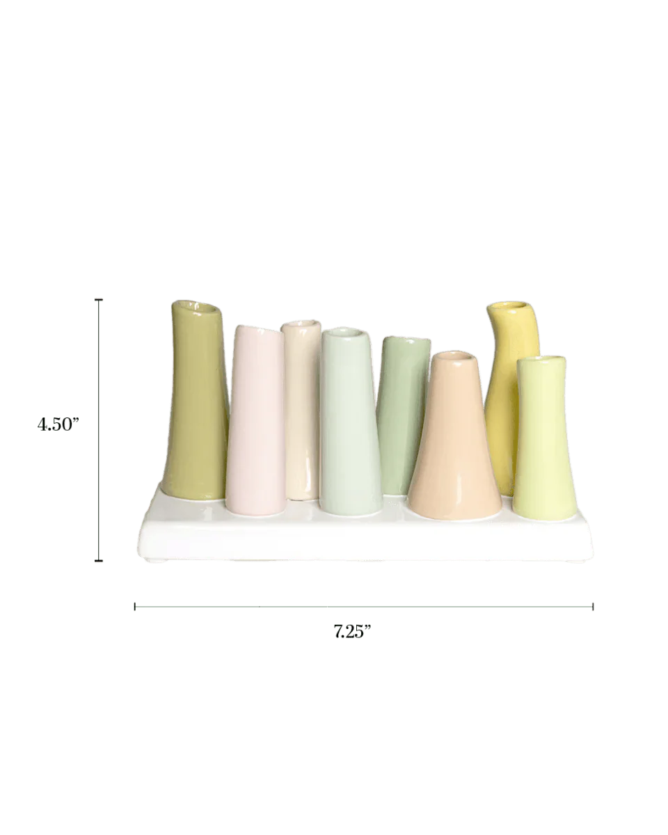 Pooley Modern Bud Vase For Flowers - Chive UK