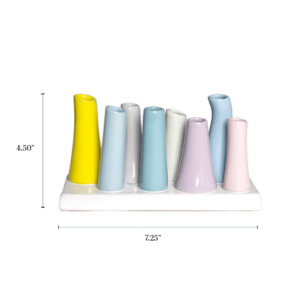 Pooley Modern Bud Vase For Flowers - Chive UK
