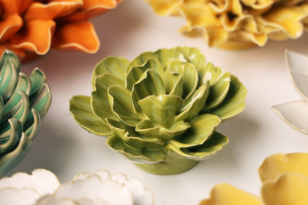February Birth Flower: Violet and Primrose - Chive Ceramics