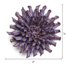 Japan Ceramic Flower Wall Art Lilac Spider Mum - Chive Ceramics Studio - Ceramic Flowers - Chive US