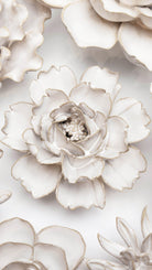 Ivory Rose - Chive Ceramics Studio - Ceramic Flowers - Chive Ceramics Studio