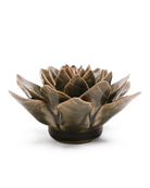 EG01 Olive Green Echeveria - Chive Ceramics Studio - Ceramic Flowers - Chive Ceramics Studio