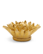 EG13 Buttercup Yellow Chrysanthemum - Chive Ceramics Studio - Ceramic Flowers - Chive Ceramics Studio