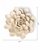 Ivory Snowdrop - Chive Ceramics Studio - Ceramic Flowers - Chive Ceramics Studio