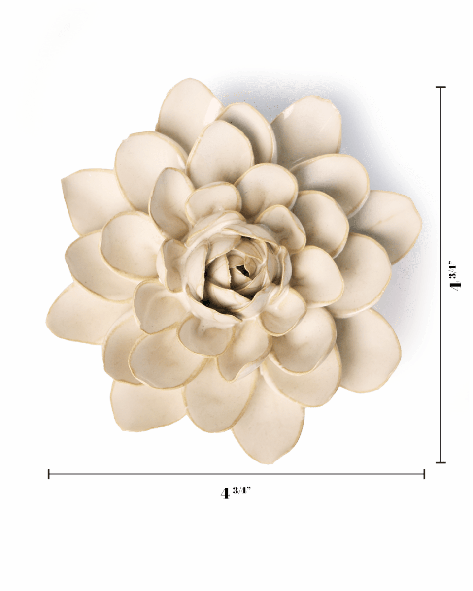 Ivory Snowdrop - Chive Ceramics Studio - Ceramic Flowers - Chive Ceramics Studio