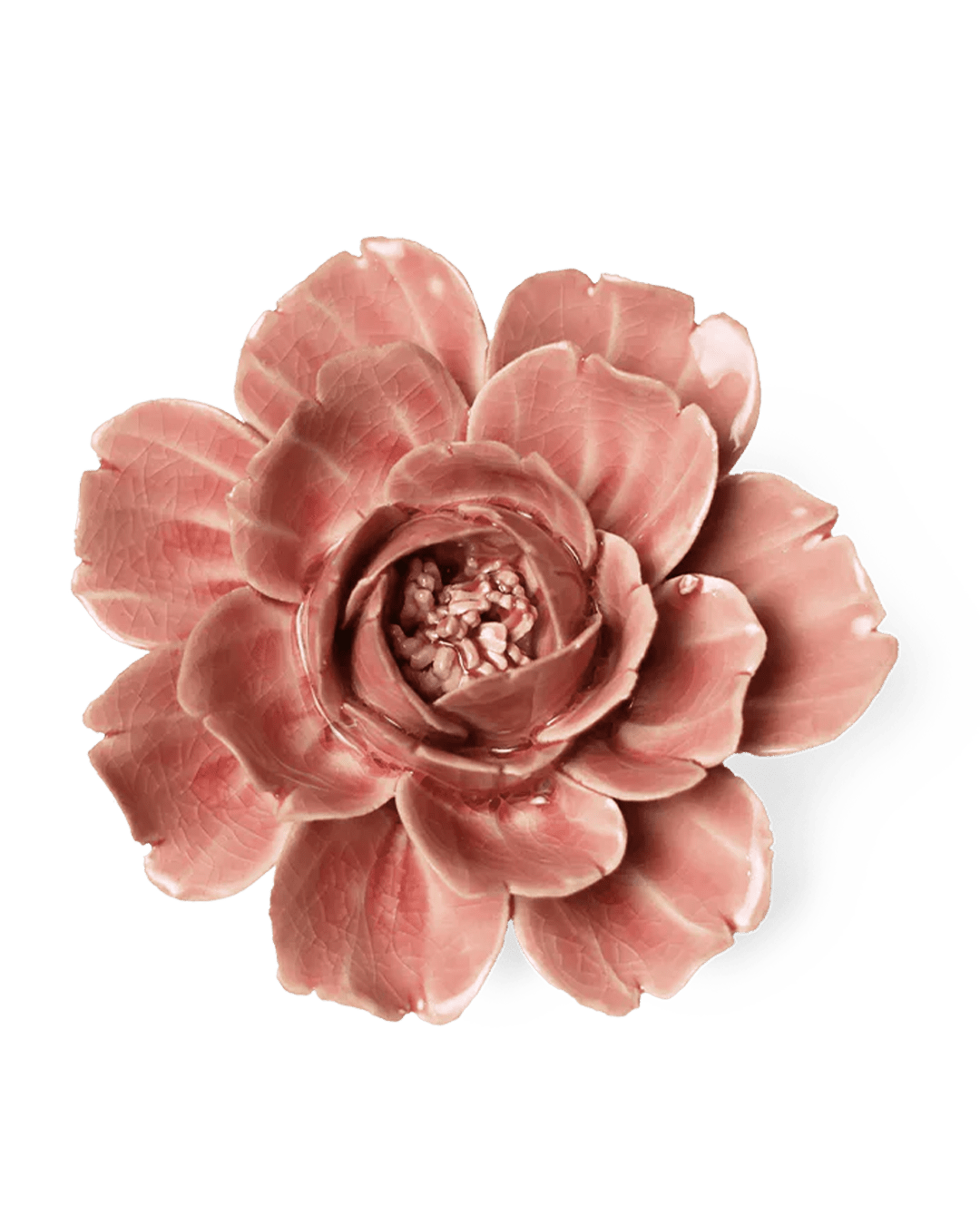 Champagne Pink Rose - Chive Ceramics Studio - Ceramic Flowers - Chive Ceramics Studio