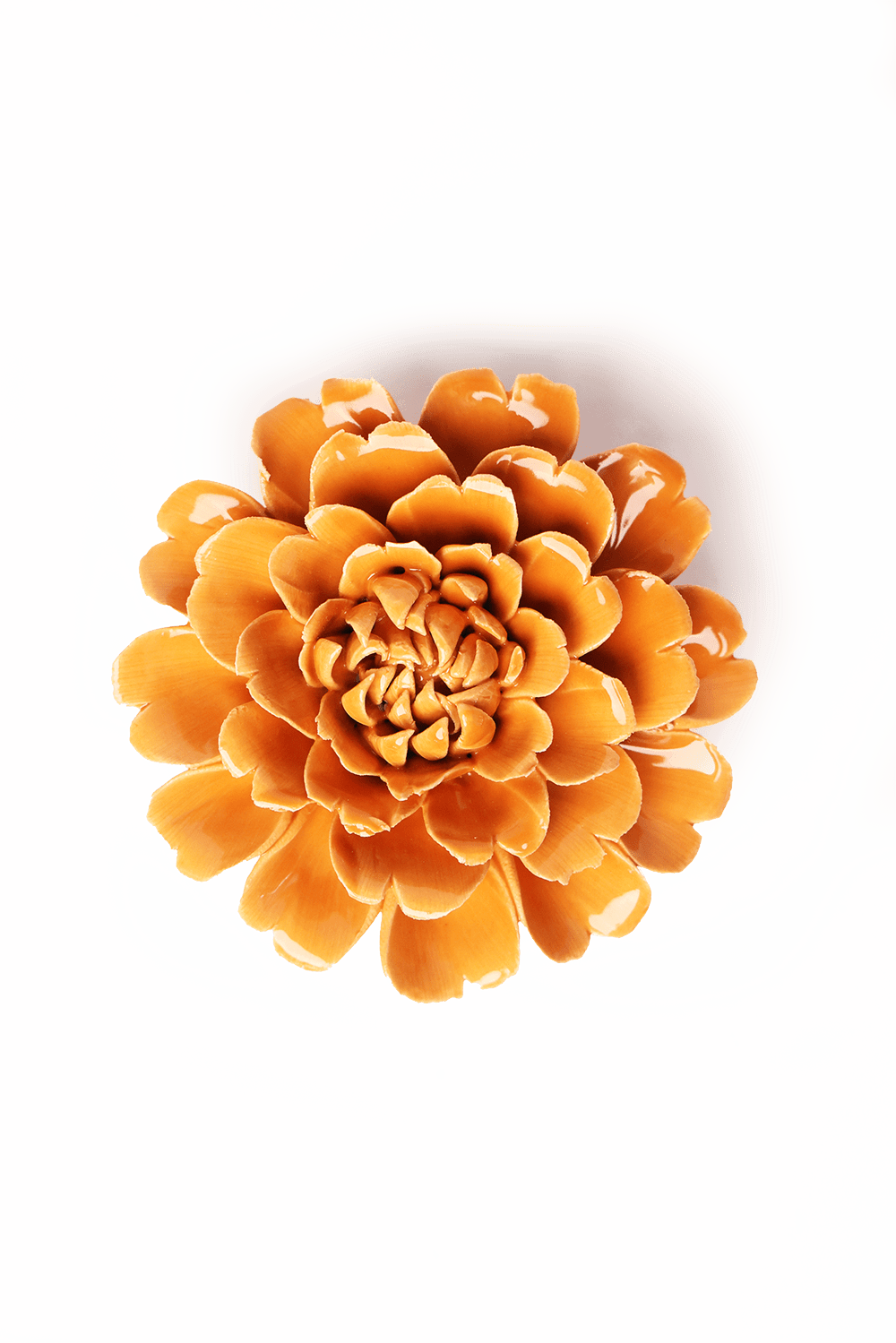 October Birth Flower - Marigold - Chive Ceramics Studio - Ceramic Flowers - Chive Ceramics Studio