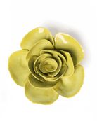 Chartreuse Elegance Ranunculus - Chive Ceramics Studio - Ceramic Flowers - Chive Ceramics Studio