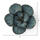 France Ceramic Flower Wall Art Blue Grey Lotus - Chive Ceramics Studio - Ceramic Flowers - Chive Ceramics Studio