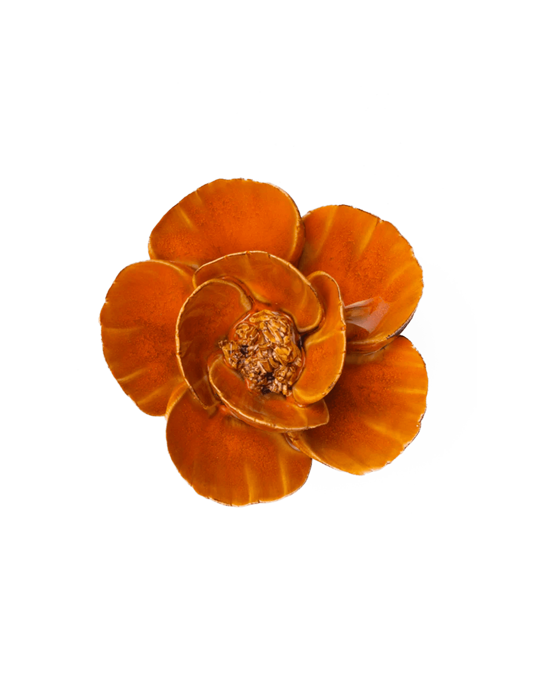 August Birth Flower - Poppy - Chive Ceramics Studio - Ceramic Flowers - Chive Ceramics Studio